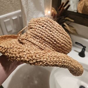 GAP Hat Summer Woven Straw Beach Hat
